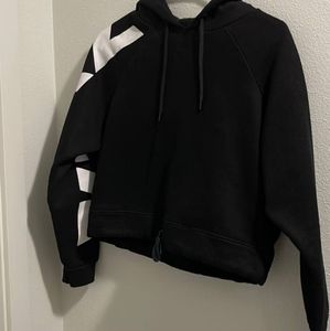 Black ZYIA Sleeve Hoodie